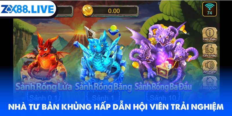 Nhà Tư Bản Khủng hấp dẫn hội viên trải nghiệm