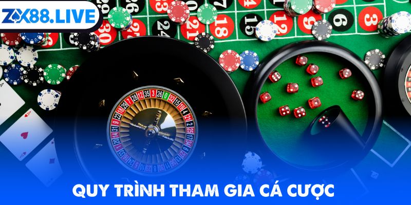 Quy trình tham gia cá cược 